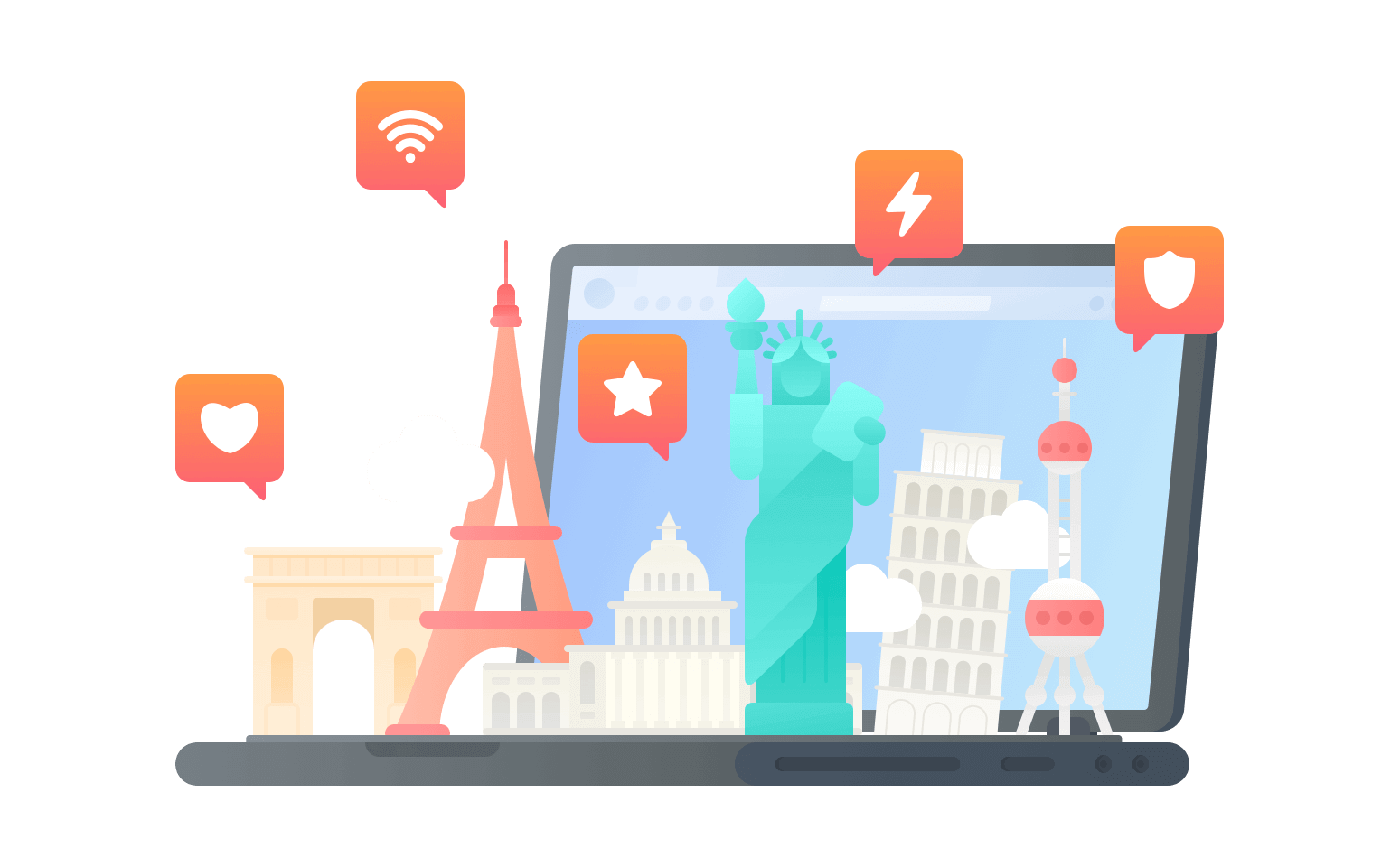 在阿拉伯联合酋长国通过VPN看国内电视 - 海龟VPN